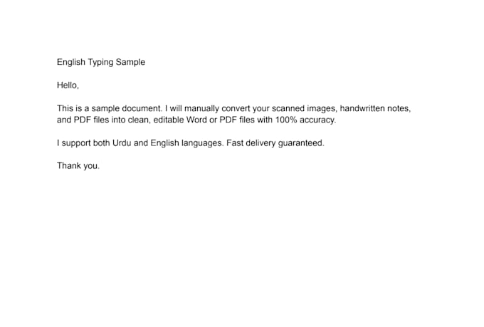 convert image to text and type PDF word document fast